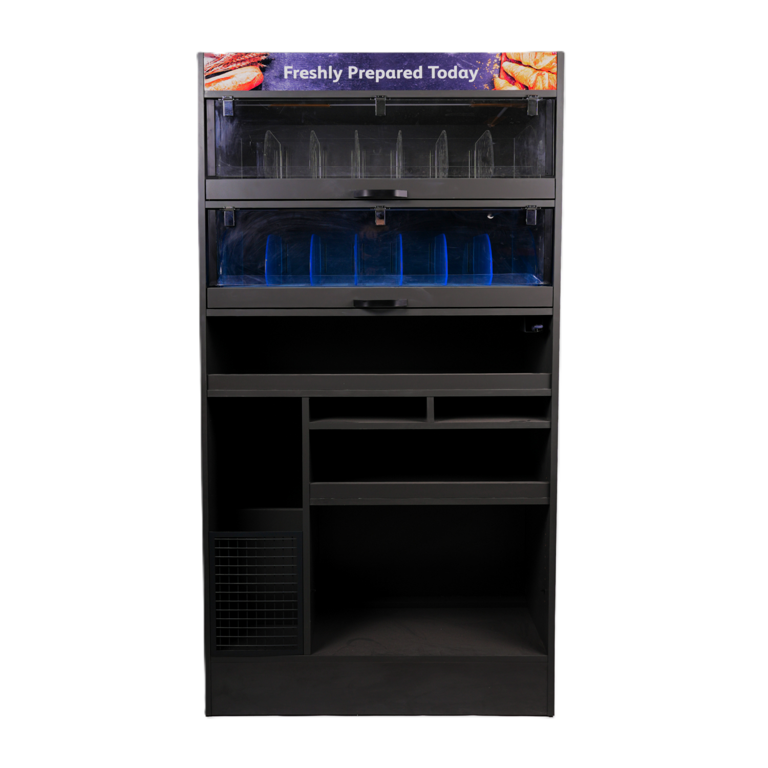 Bakery Unit With Baguette Anthracite Grey