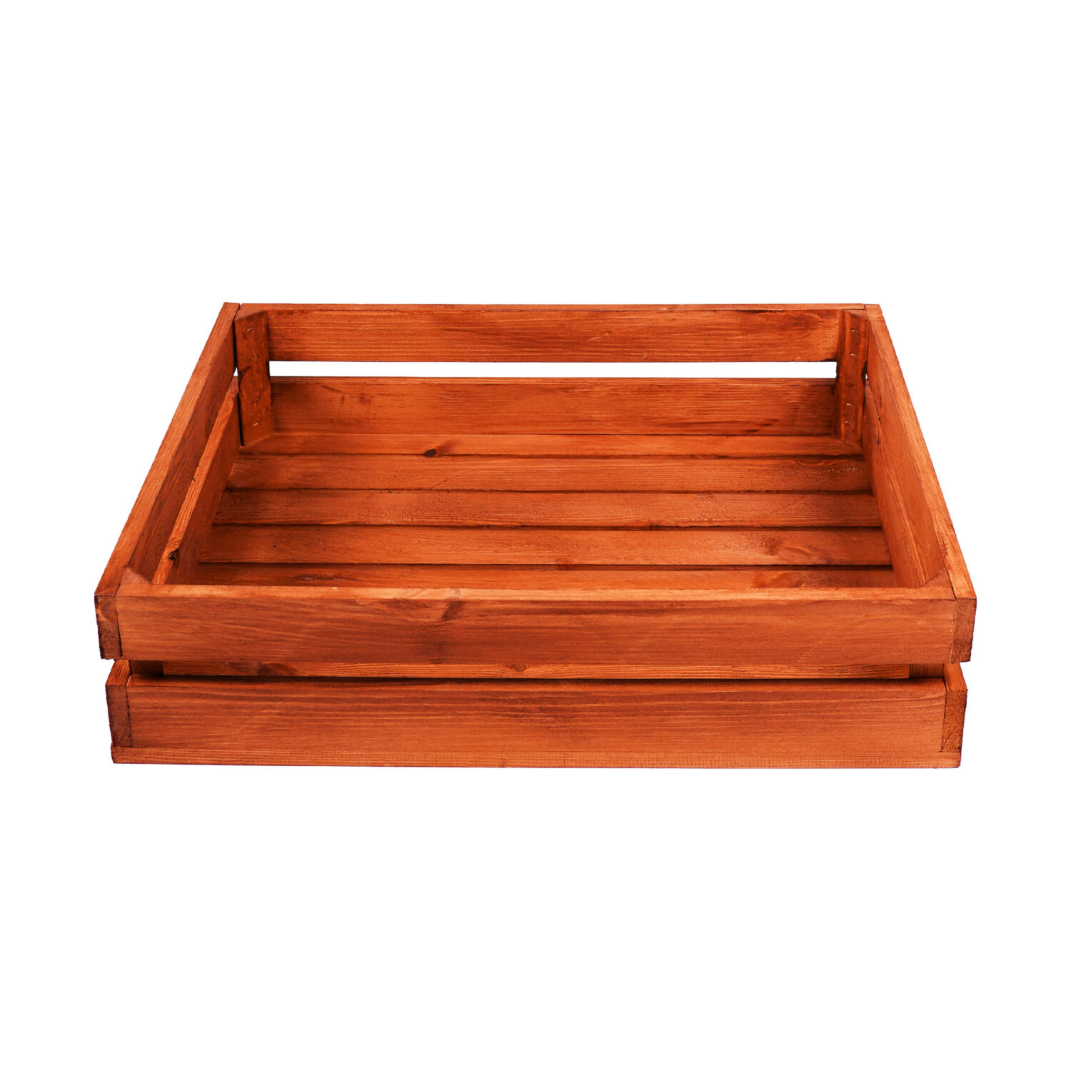 Wooden Crate 2 Slats - 400x500x106mm