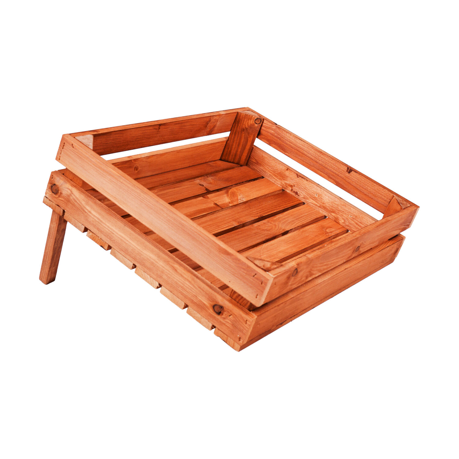 Wooden Crates with Legs - 400x500x106mm